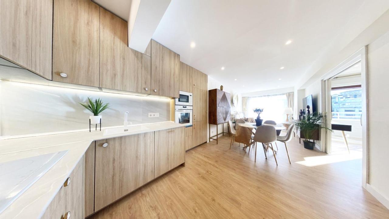 Miramar Luxurious Flat, 3 Double Rooms, Free Parking, Terrace, Completely New San Sebastian Luaran gambar