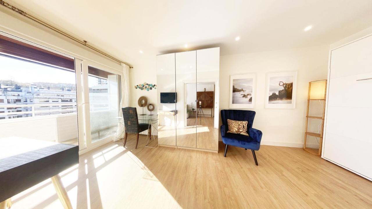 Miramar Luxurious Flat, 3 Double Rooms, Free Parking, Terrace, Completely New San Sebastian Luaran gambar